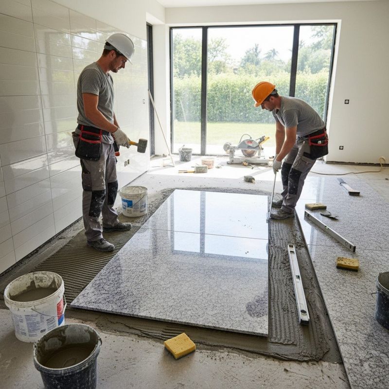Granite Tiling in Overland Park, KS