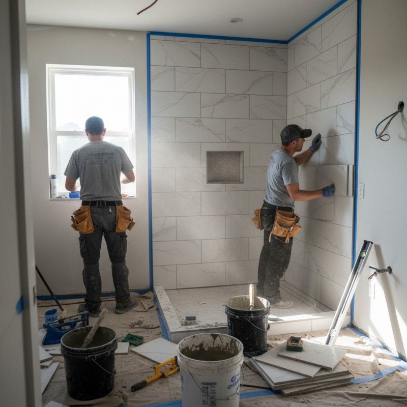 Tile Shower Pan Installation in Littleton, CO